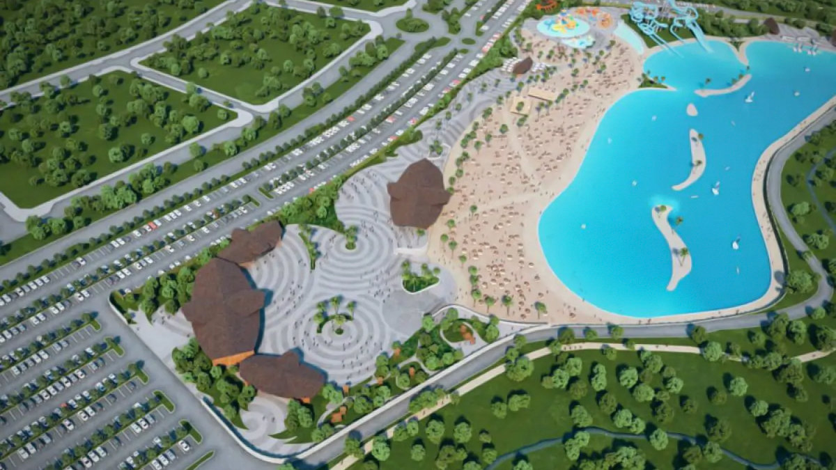 El proyecto 'Alovera Beach' contempla la construcción de la mayor playa artificial de Europa. ARCHIVO