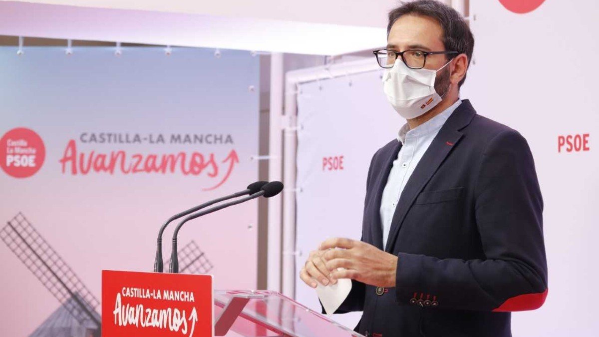 El secretario de Organización del PSOE de Castilla-La Mancha. ARCHIVO