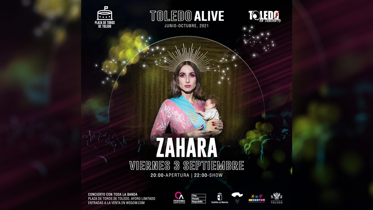 El polémico cartel de Zahara para el 'Toledo Alive' que irrita a Vox. PeriódicoCLM