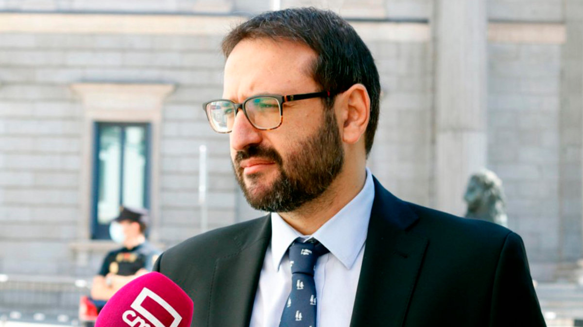 Sergio Gutiérrez cambió el Parlamento Europeo por la Cámara Baja en 2019. Foto: PSOE