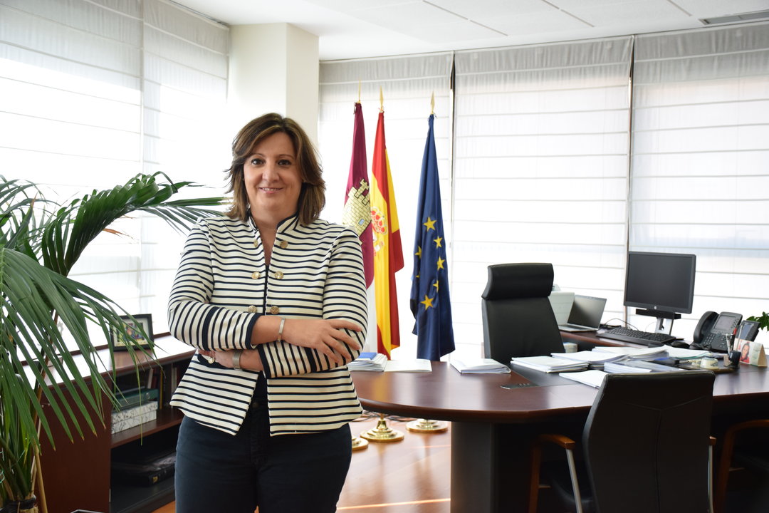 La consejera de Economía, Empresas y Empleo de Castilla-La Mancha, Patricia Franco. Foto: JCCM
