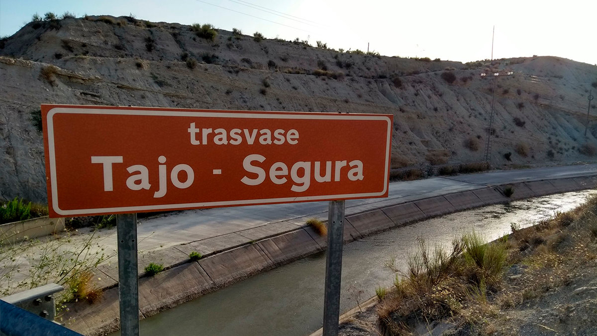 Canal del trasvase Tajo-Segura. — ARCHIVO