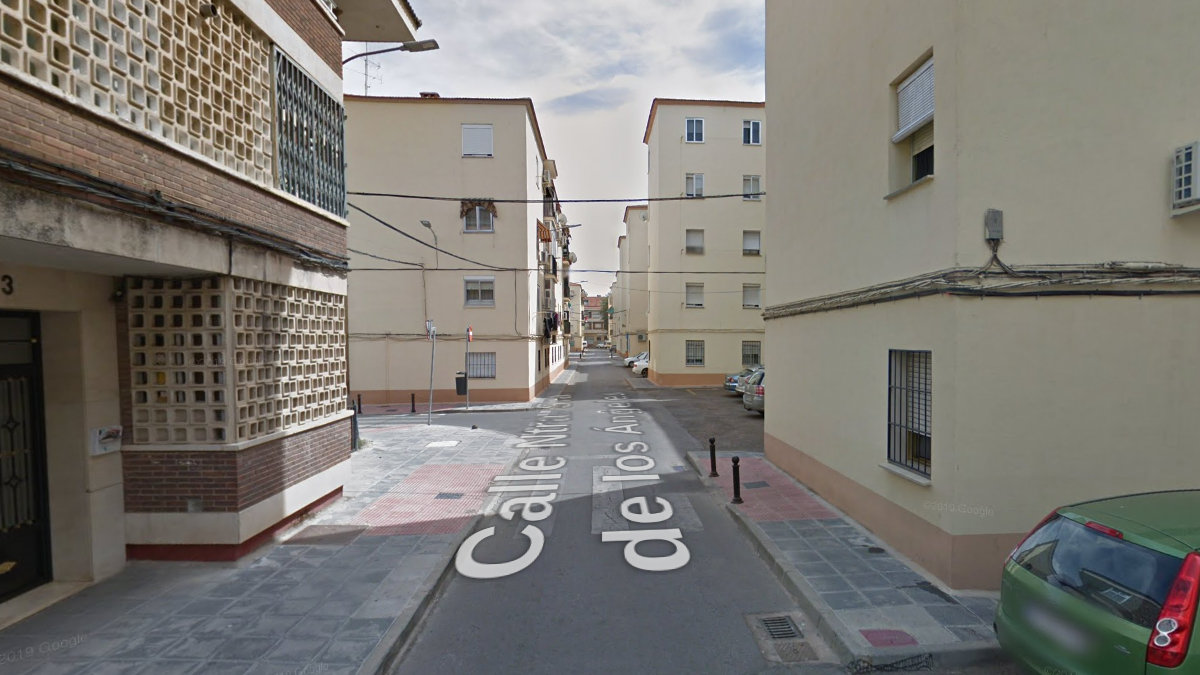 Barriada de los Ángeles, en Ciudad Real capital.— GOOGLE MAPS
