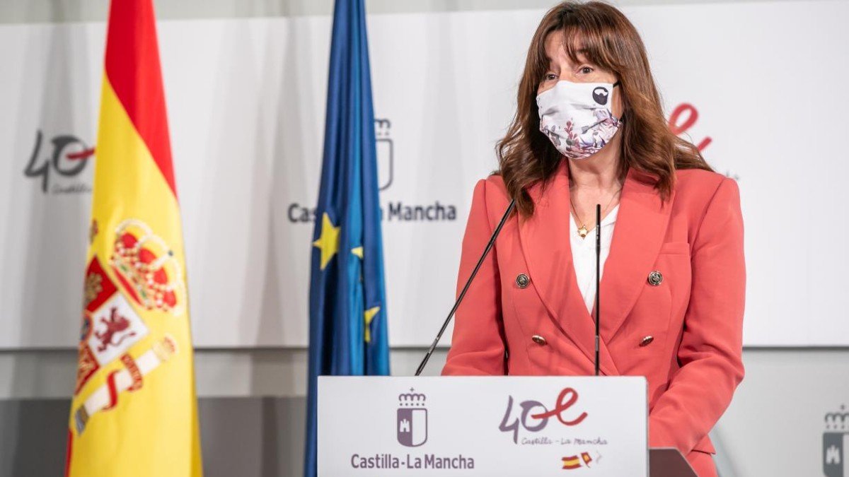Blanca Fernández, portavoz del Gobierno regional y consejera de Igualdad. — JCCM