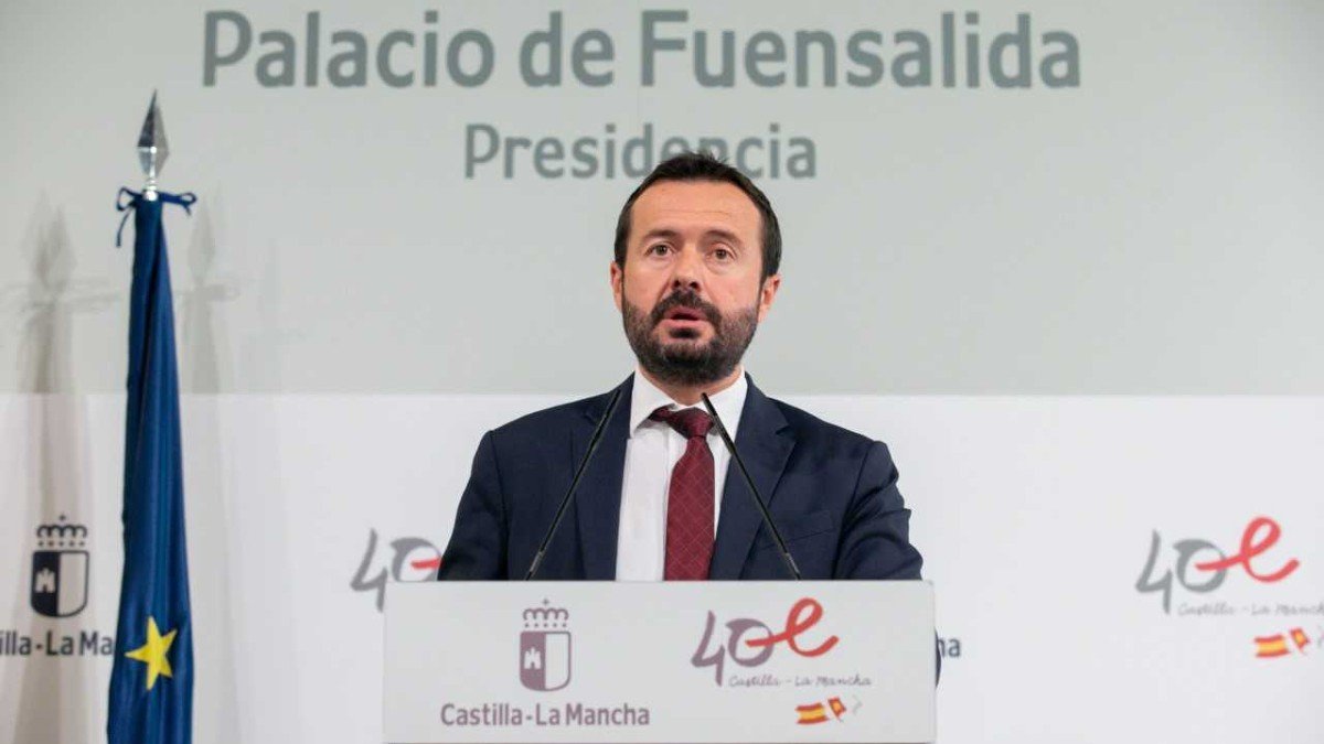 José Luis Escudero, consejero de Desarrollo Sostenible de Castilla-La Mancha.