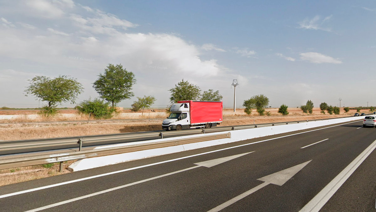 El conductor ha fallecido en el kilómetro 179 de la citada vía, sentido Andalucía.— GOOGLE MAPS