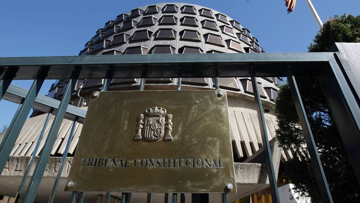 Sede del Tribunal Constitucional, en una imagen de archivo. — EFE