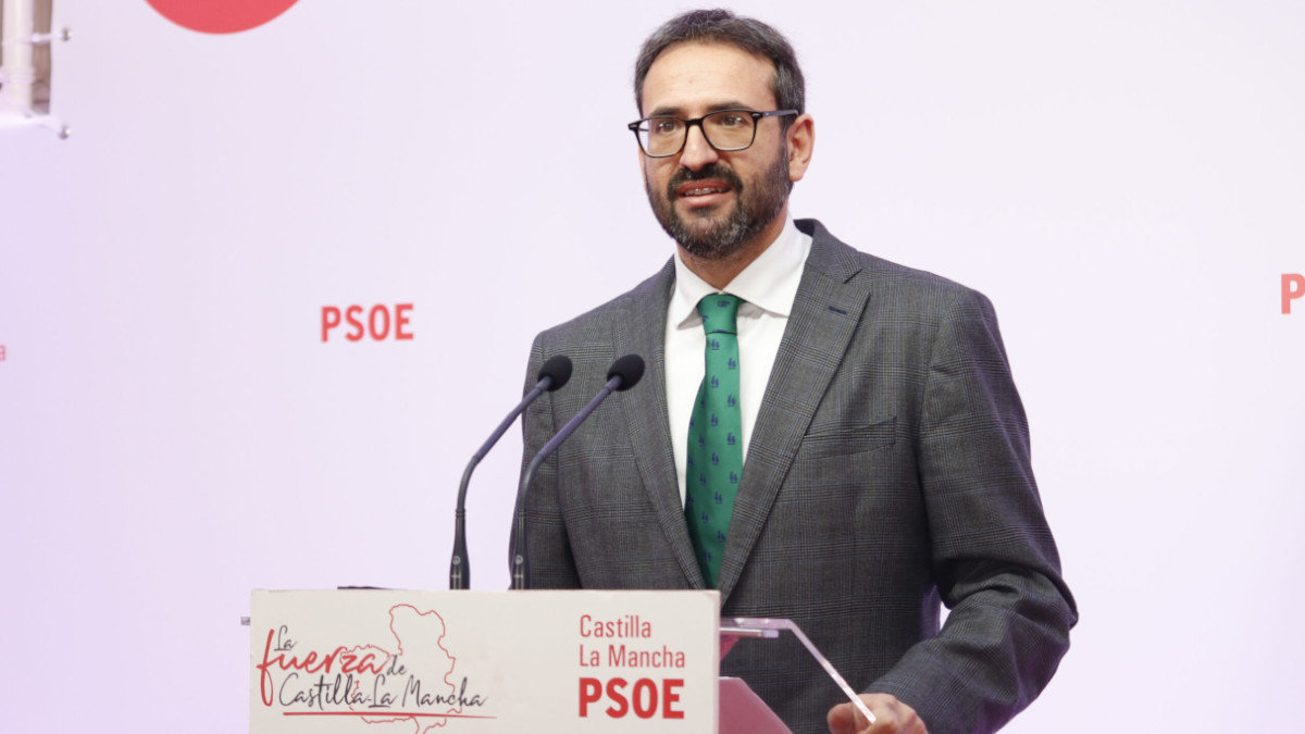 El secretario de Organización del PSOE de Castilla-La Mancha, Sergio Gutiérrez, en una imagen de archivo.— PSCM-PSOE