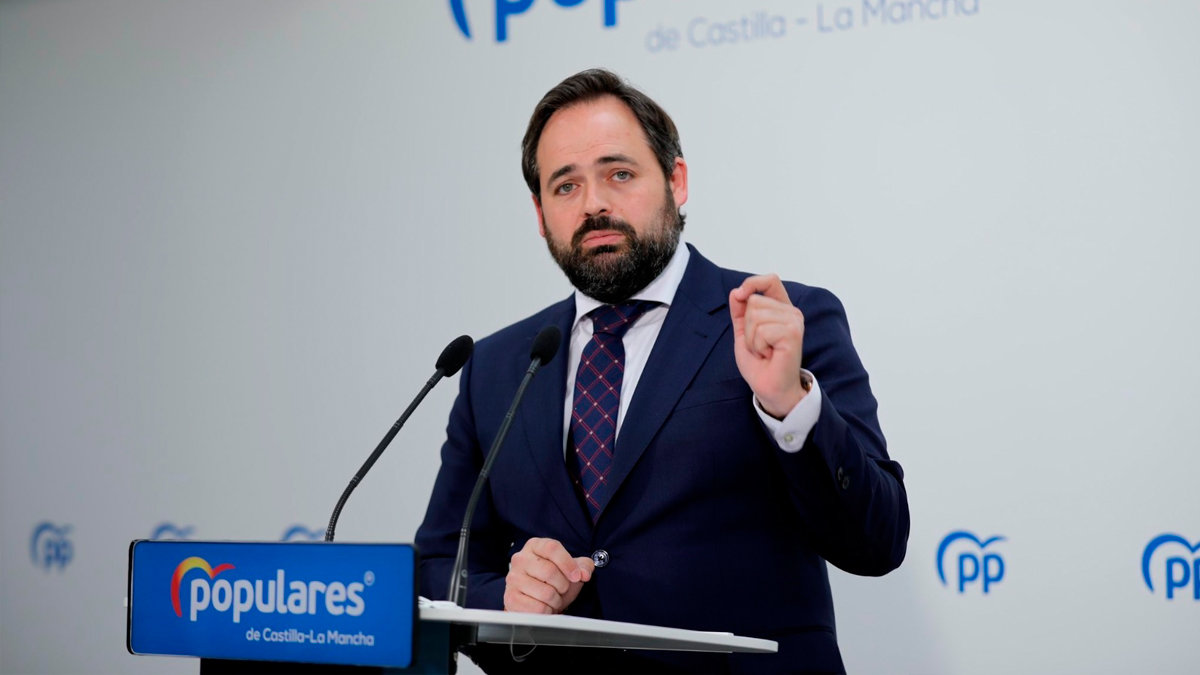 El líder regional de los populares, Paco Núñez, también resta importancia a los problemas con Carlos Velázquez en el grupo de la Diputación de Toledo. — PP CLM