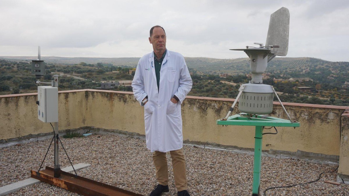 El doctor Ángel Moral es el responsable de la Unidad de Aerobiología del servicio de Alergología del Complejo Hospitalario de Toledo. - JCCM