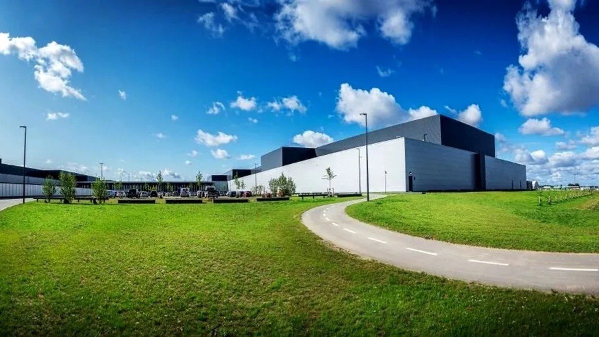 El centro de datos de Odense, en Dinamarca, se puso en marcha en 2019 y es hasta la fecha el último de la compañía en Europa. - META