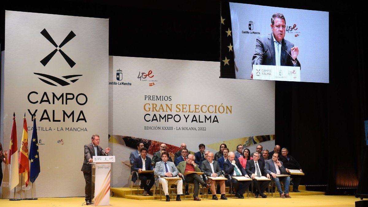 García-Page ha presidido en La Solana la gala de los XXXIII Premios Gran Selección 'Campo y Alma'. - JCCM