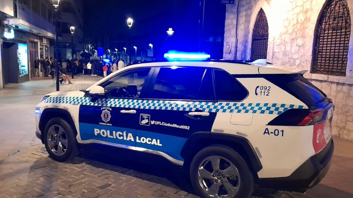 La Policía Local de Ciudad Real ha actuado con la Policía Nacional en este altercado.