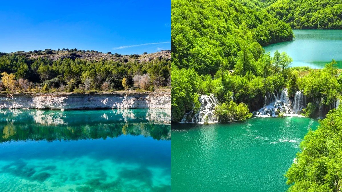 Las Lagunas de Ruidera y los Lagos de Plitvice son dos espacios únicos en Europa, con formaciones similares y problemas comunes.