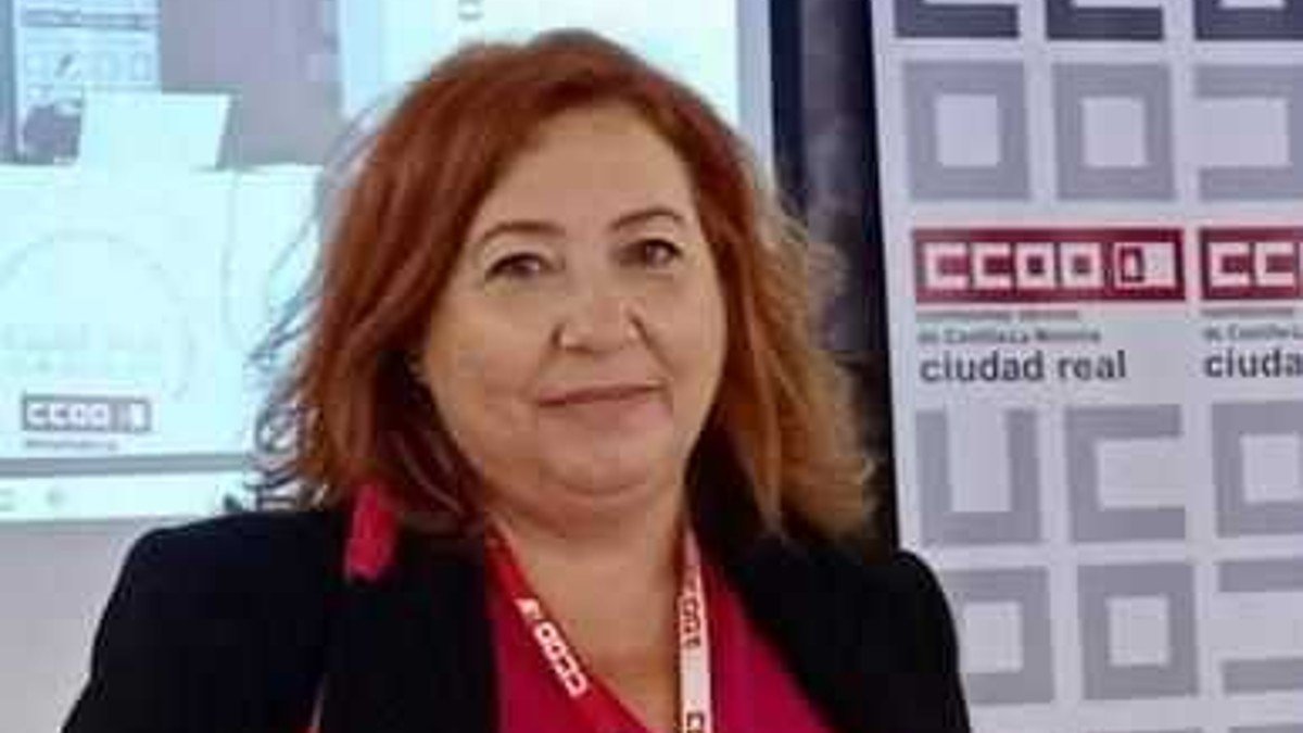 La secretaria general de CCOO-Enseñanza de Castilla-La Mancha, Ana Delgado. | CCOO