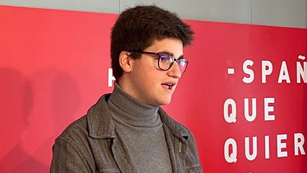 Diego Aroca, secretario de Política Municipal de Juventudes Socialistas de Castilla-La Mancha.