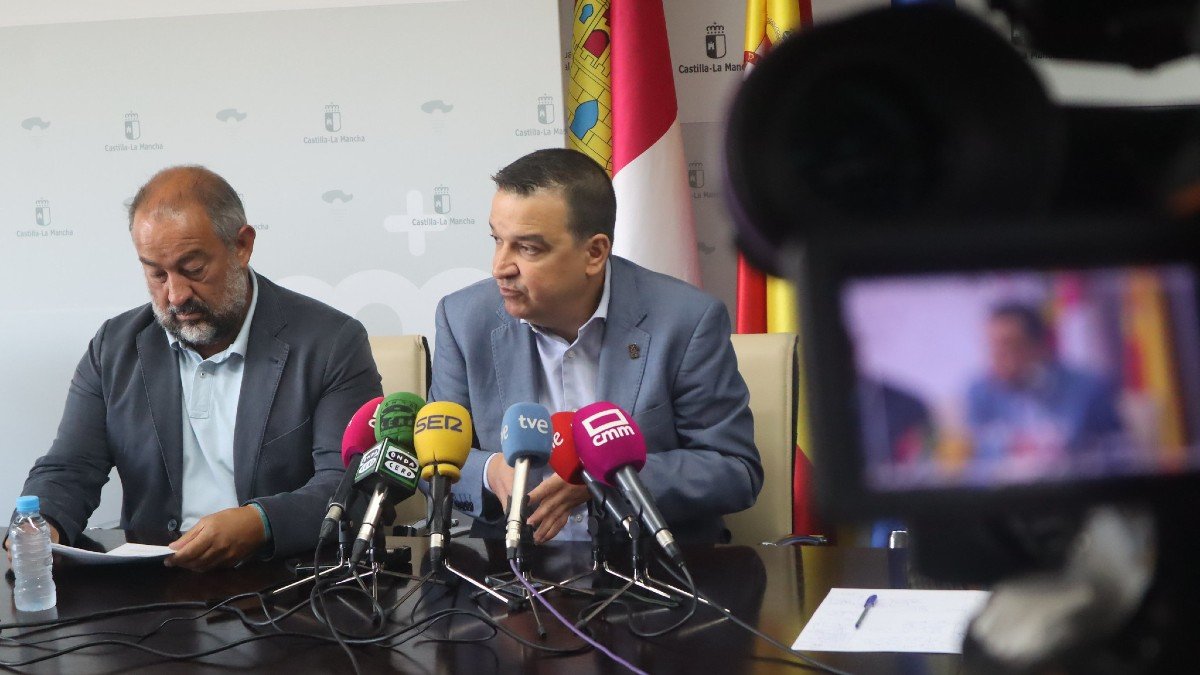 Garde y Martínez Arroyo han avanzado los objetivos del acuerdo entre la UCLM y la Junta. - JCCM