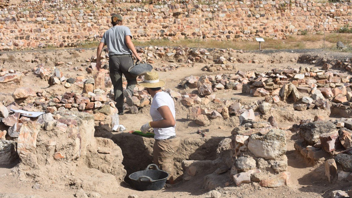 Los trabajos en el parque arqueológico continuarán hasta el próximo sábado. - AYTO. CIUDAD REAL