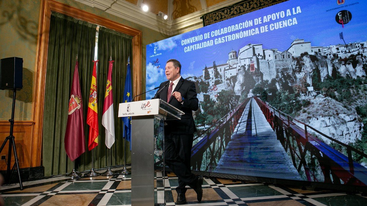 Page niega una "guerra electoral" en la defensa de los intereses de Castilla-La Mancha en materia de agua. -JCCM