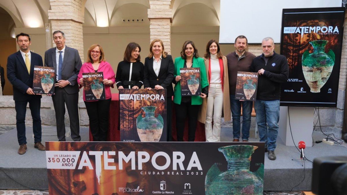 Presentación de 'Atempora Ciudad Real, un legado de 350.000 años'. - JCCM