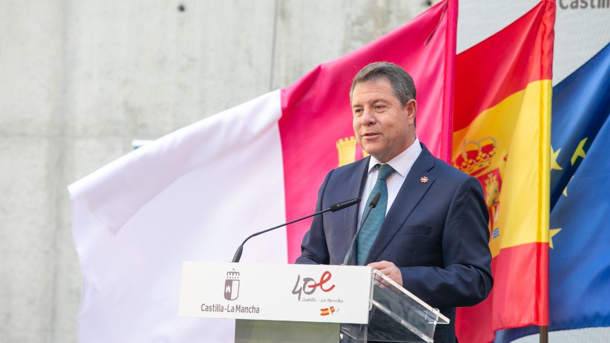 Emiliano García-Page, presidente de la Junta de Comunidades de Castilla-La Mancha. - JCCM