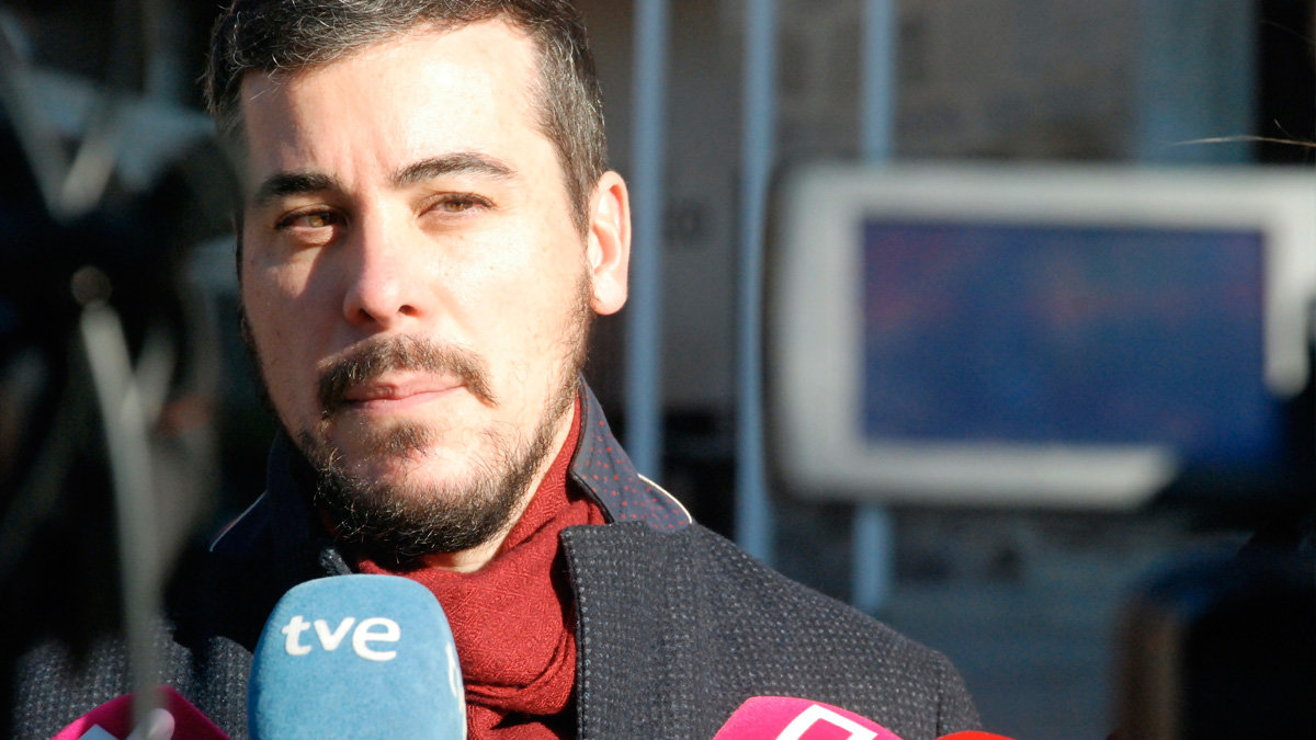 El coordinador de Podemos en Castilla-La Mancha, José Luis García Gascón. - ARCHIVO