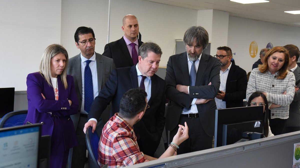 García-Page visitaba la sede del ITECAM el pasado jueves. - JCCM