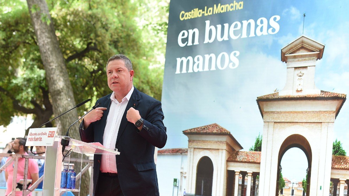 García-Page ha participado en la presentación de la candidatura socialista a la Alcaldía de Albacete. 