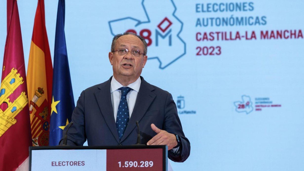 Ruiz Molina ha presentado este sábado los detalles del dispositivo electoral. - JCCM