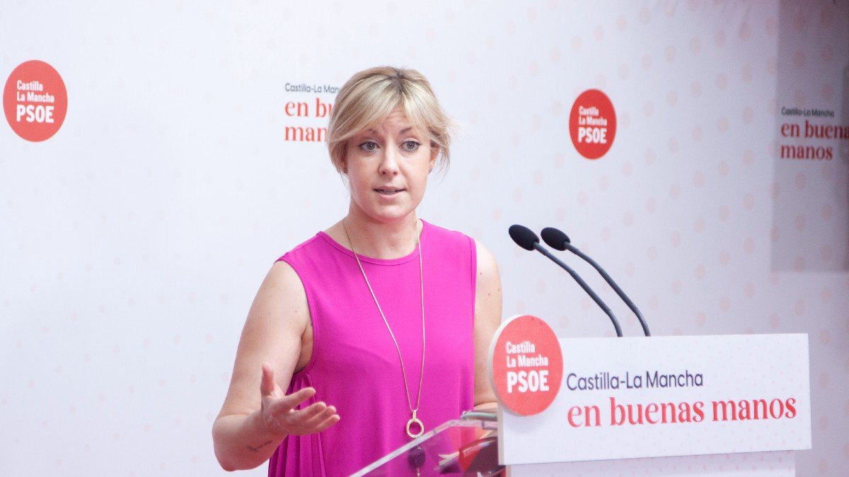 Ana Isabel Abengózar, portavoz del grupo parlamentario socialista en las Cortes de Castilla-La Mancha.