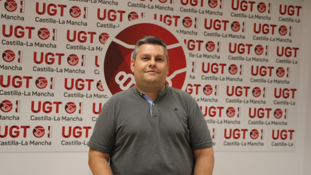 Luis Manuel Monforte, secretario general de UGT Castilla-La Mancha.