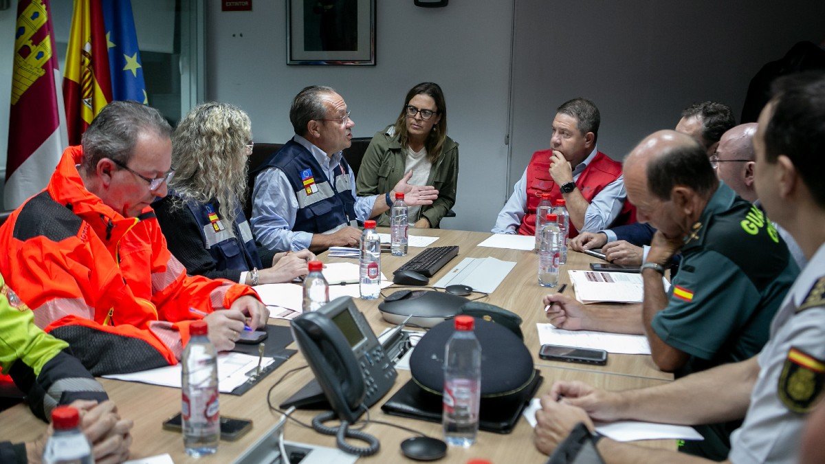 Reunión del comité asesor del Meteocam, presidida por García-Page. - P. LÓPEZ | JCCM