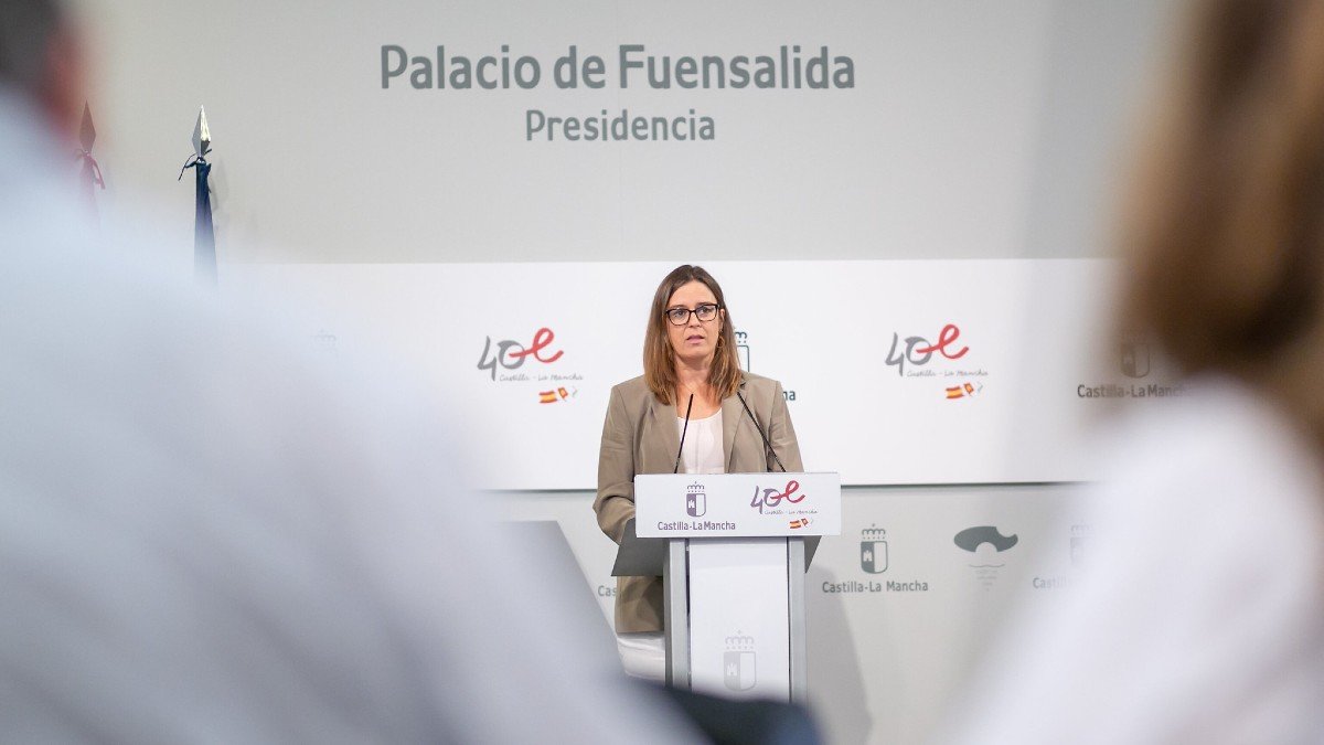 Esther Padilla, consejera portavoz del Gobierno de Castilla-La Mancha. - P. LÓPEZ | JCCM