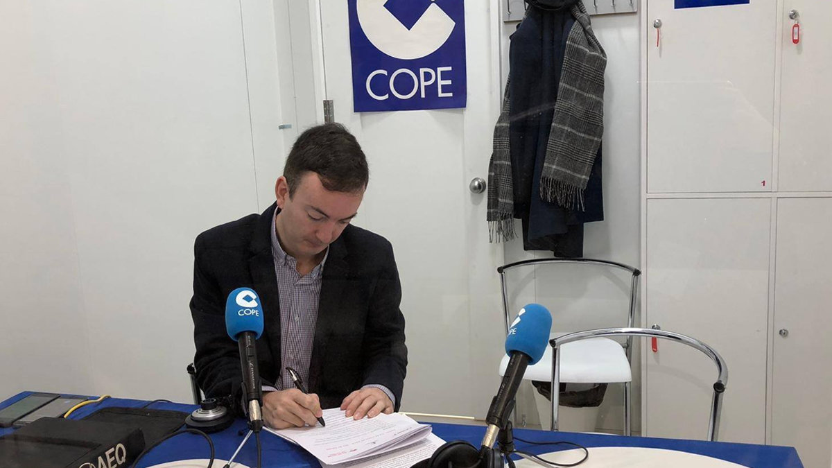 Cristobal Cabezas Martín, jefe de informativos de la COPE en Castilla-La Mancha durante los últimos diez años. - FACEBOOK