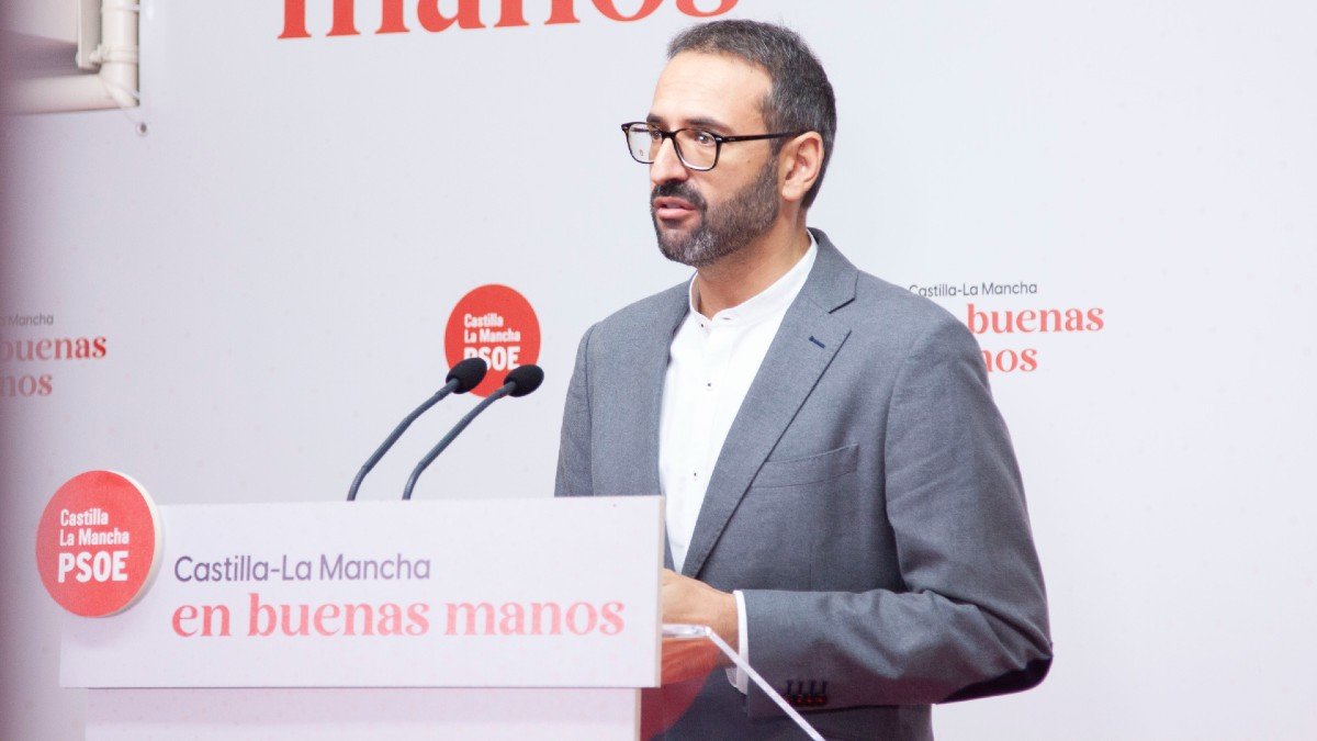 Sergio Gutiérrez, secretario de Organización del PSOE de Castilla-La Mancha y diputado nacional.