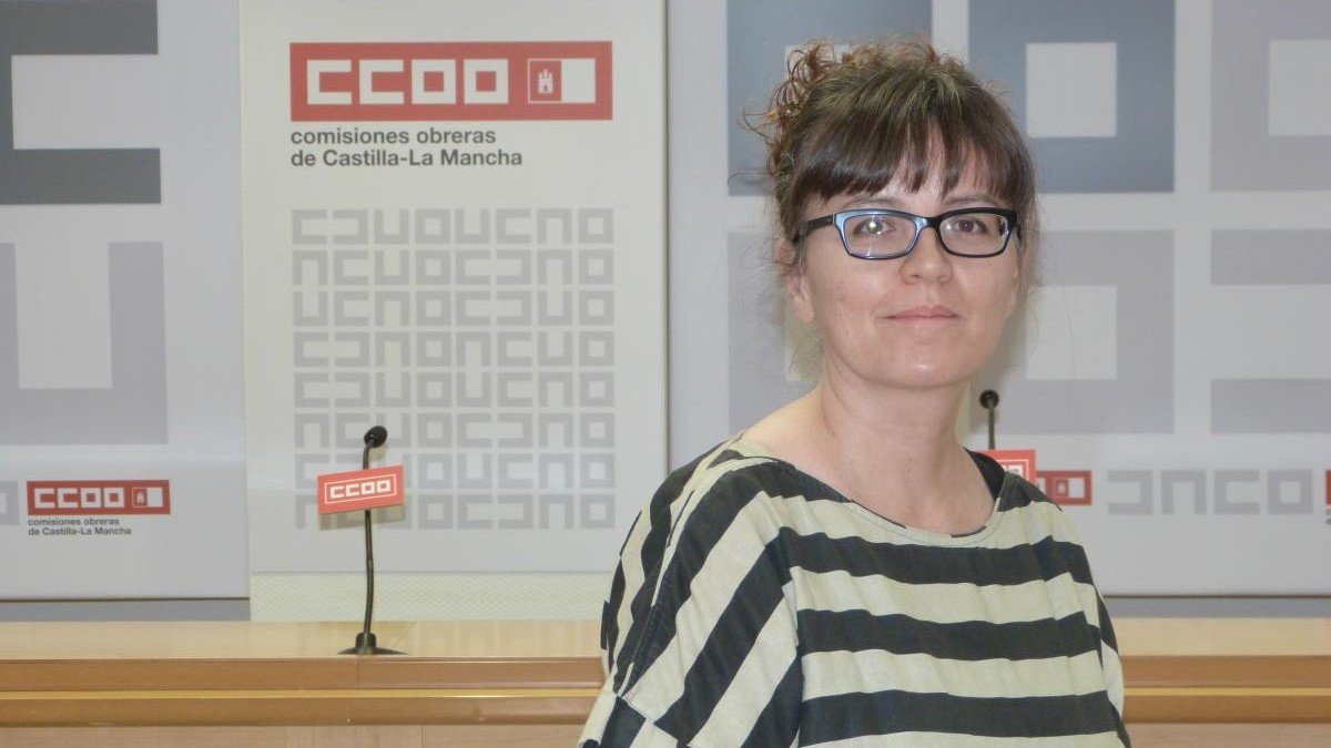 Mª Ángeles Castellanos, secretaria de Políticas Sociales, Agenda 2030 y Empleo del sindicato.  