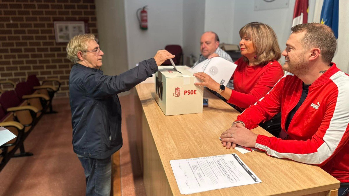La votación presencial se desarrollaba en las sedes del partido durante la jornada del sábado. - PSOE ALBACETE