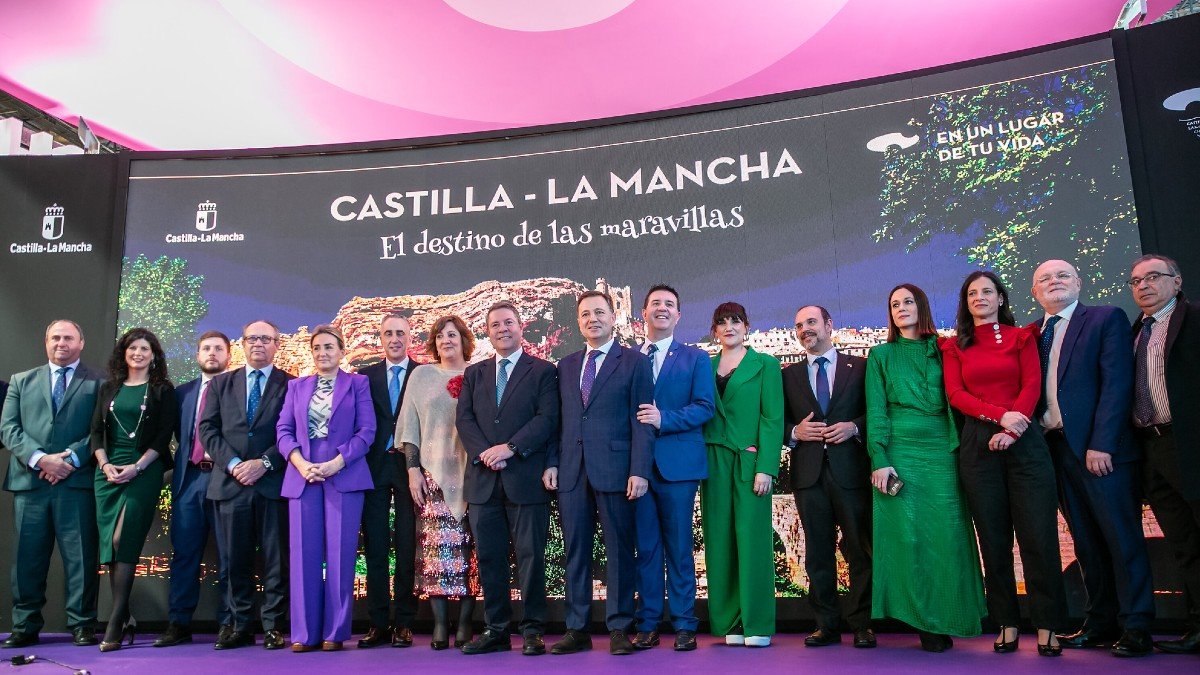 Inauguración del estand de Castilla-La Mancha en Fitur. - A.P. | D. E. | JCCM