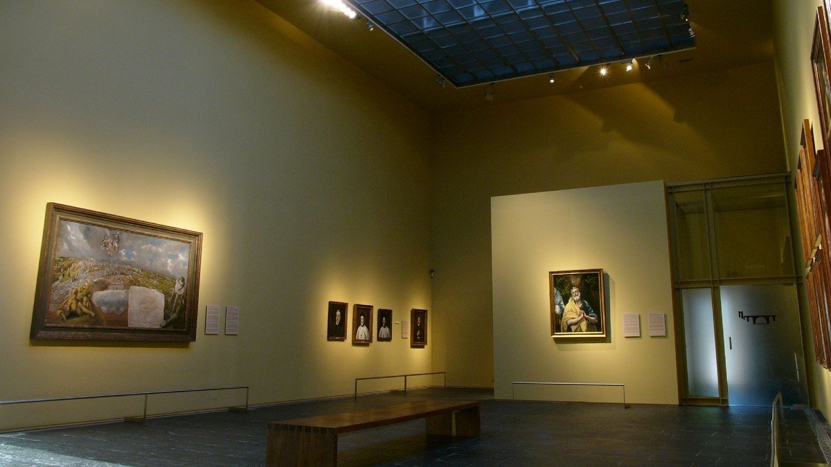 Entre noviembre de 2006 y enero de 2008 el Tallerón de Roca Tarpeya albergó la exposición 'Los grecos del Museo del Greco'. - REAL FUNDACIÓN TOLEDO
