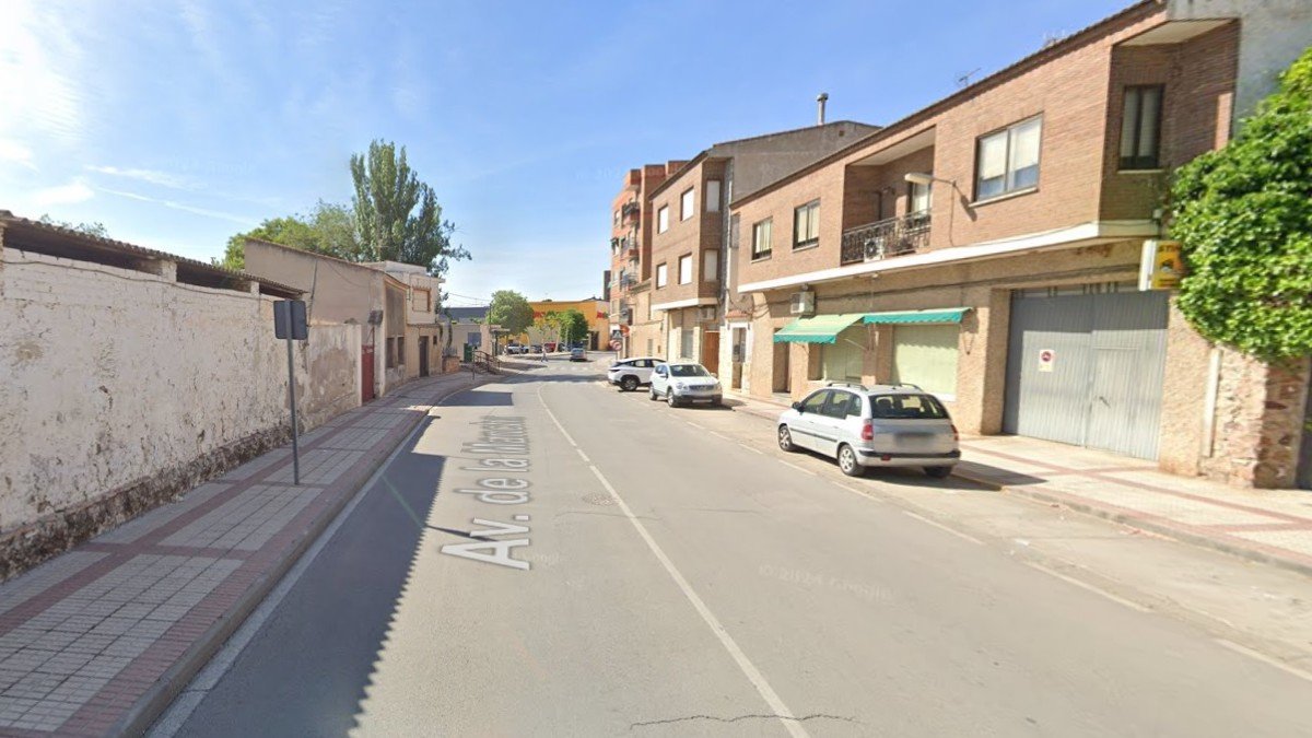 El accidente ha tenido lugar en la avenida de La Mancha, de Villacañas. - GOOGLE MAPS