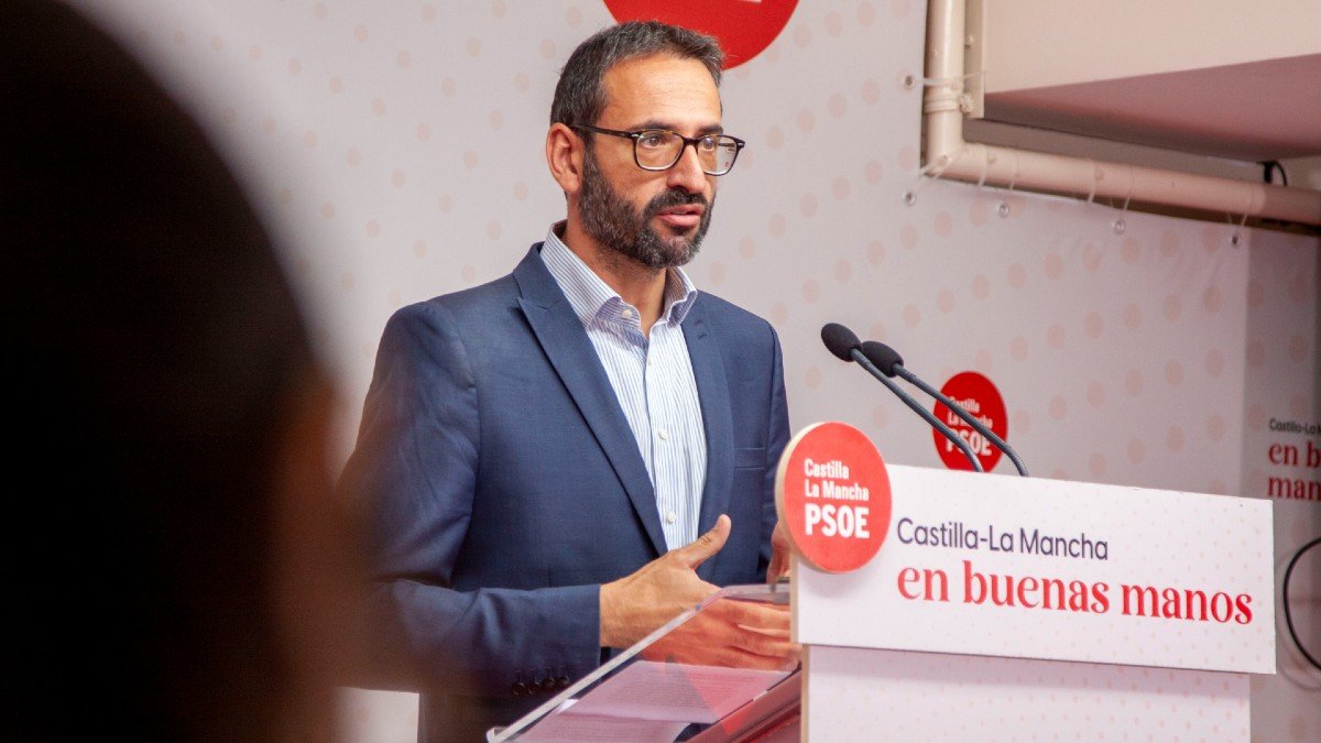 Sergio Gutiérrez, secretario de Organización del PSOE de Castilla-La Mancha.