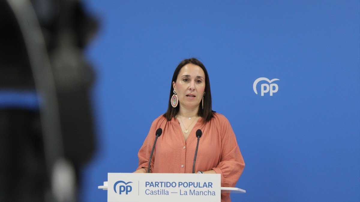 Alejandra Hernández, portavoz del PP de Castilla-La Mancha.