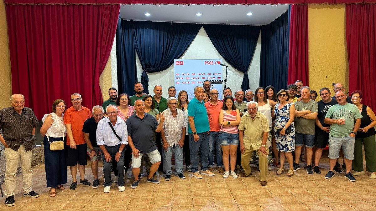 Gutiérrez ha participado en la presentación de la agrupación socialista de Domingo Pérez (Toledo).