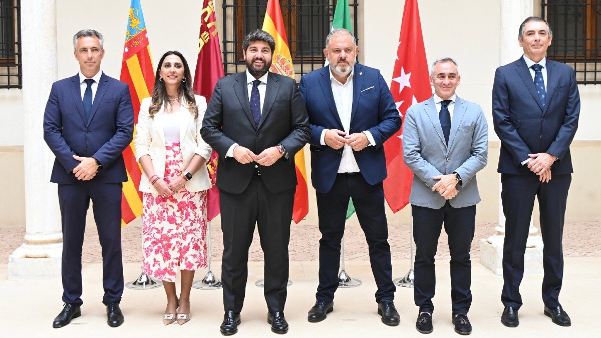 López Miras ha sido el anfitrión de la cumbre celebrada en Murcia.