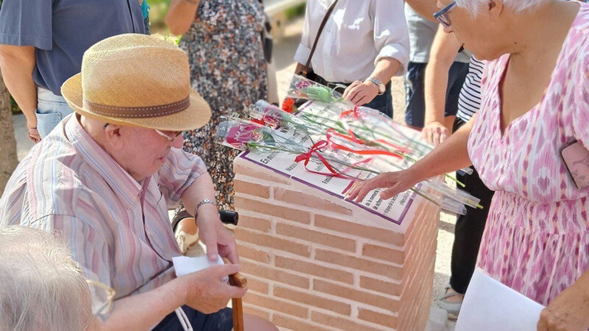 El memorial que recuerda a las víctimas del franquismo fue inaugurado en agosto de 2022.