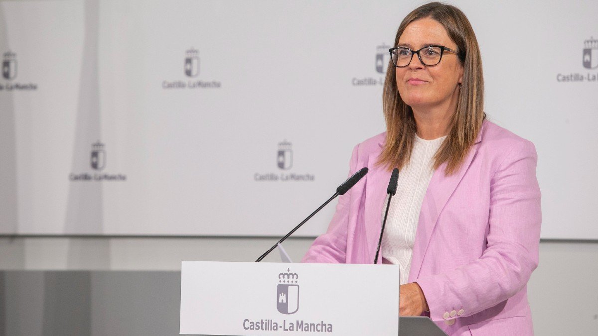 Esther Padilla, consejera portavoz del Gobierno de Castilla-La Mancha. - A. PÉREZ