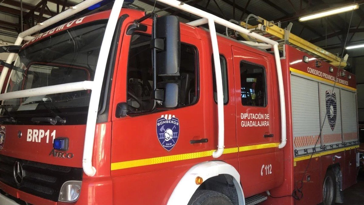 Bomberos del Consorcio Provincial de Guadalajara. - ARCHIVO