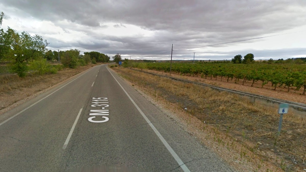 Fallece un ciclista en Argamasilla de Alba tras sufrir una caída en la carretera a Ruidera